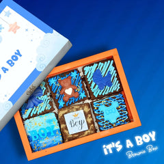 It’s a Boy Brownie Box By Sacha's Bakery