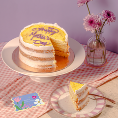 Mother's Day Naked Lemon Cake 3 Lbs