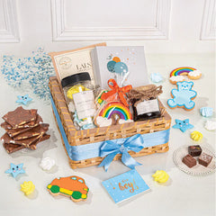 Welcome, Baby Boy Hamper by Lals