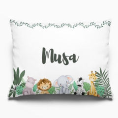 Personalized Kids Rectangular Cushion Cover By PTH Homes