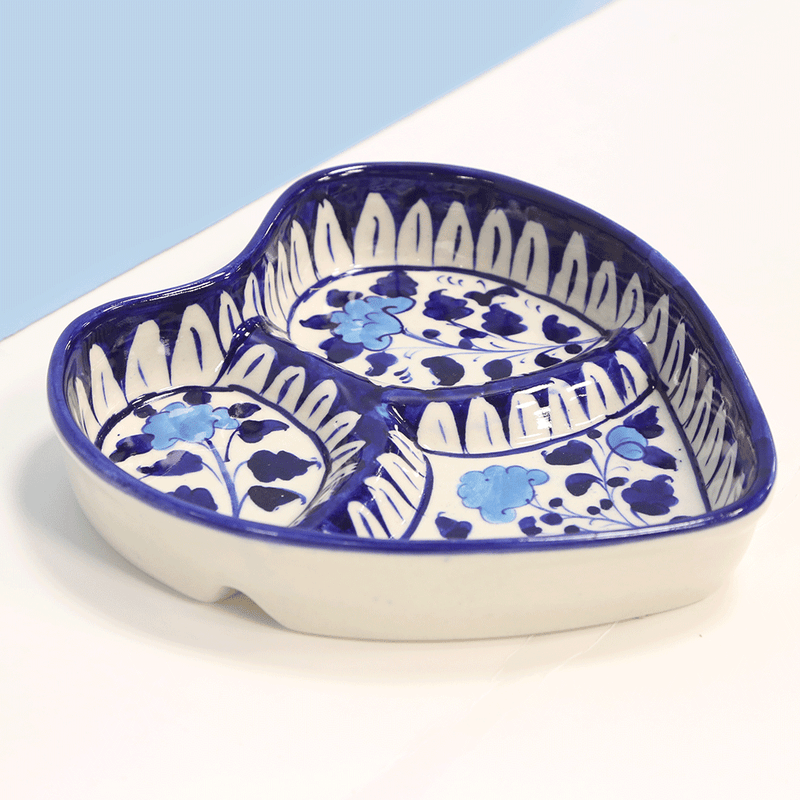 Heart Shaped Dish - Multani Pottery