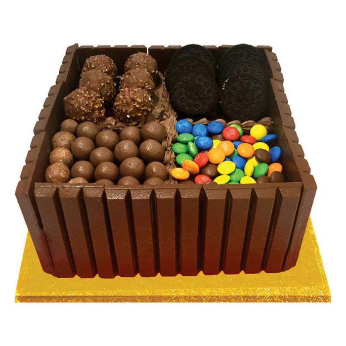 Assorted Chocolates Cake 4LBS By Sacha&