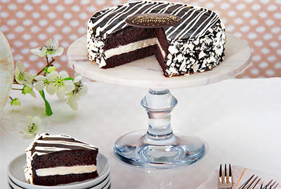 Black and White Mousse Cake - TCS Sentiments Express