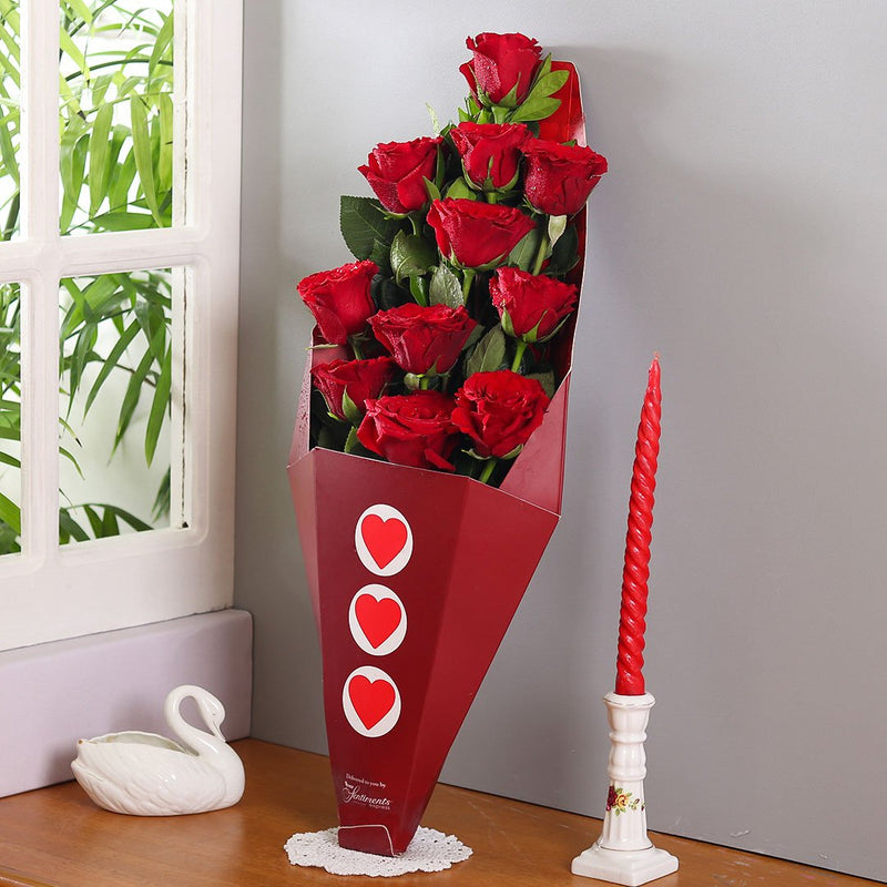 Roses in a cone - We will need 48 hours for delivery