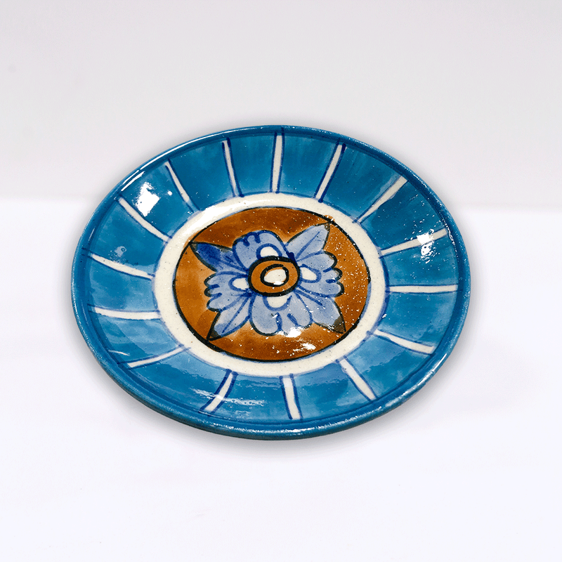 Light Blue Coaster - Multani Pottery