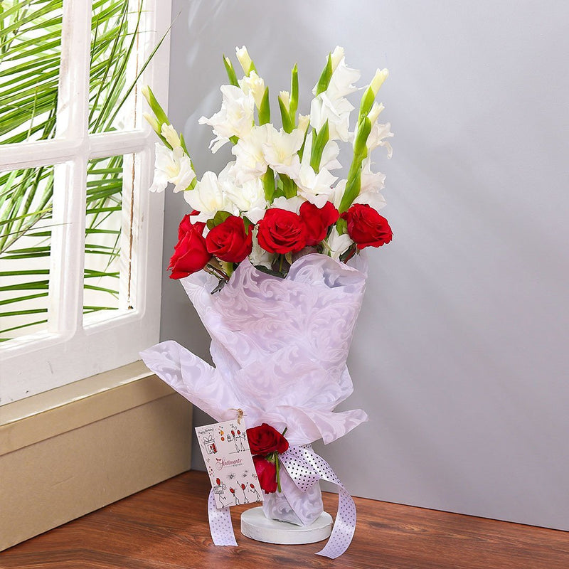 Celebration Bouquet Imported Red Roses