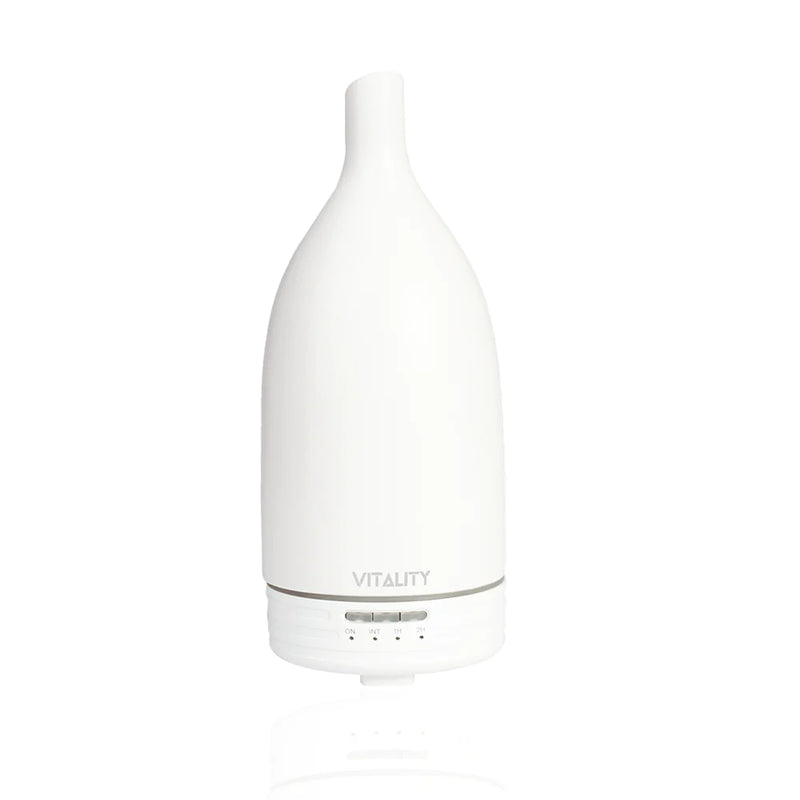 Aromatherapy Essential Oil Diffuser by Vitality - White