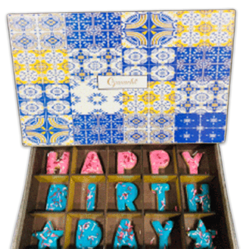 Happy Birthday Cookies by Coffee Planet
