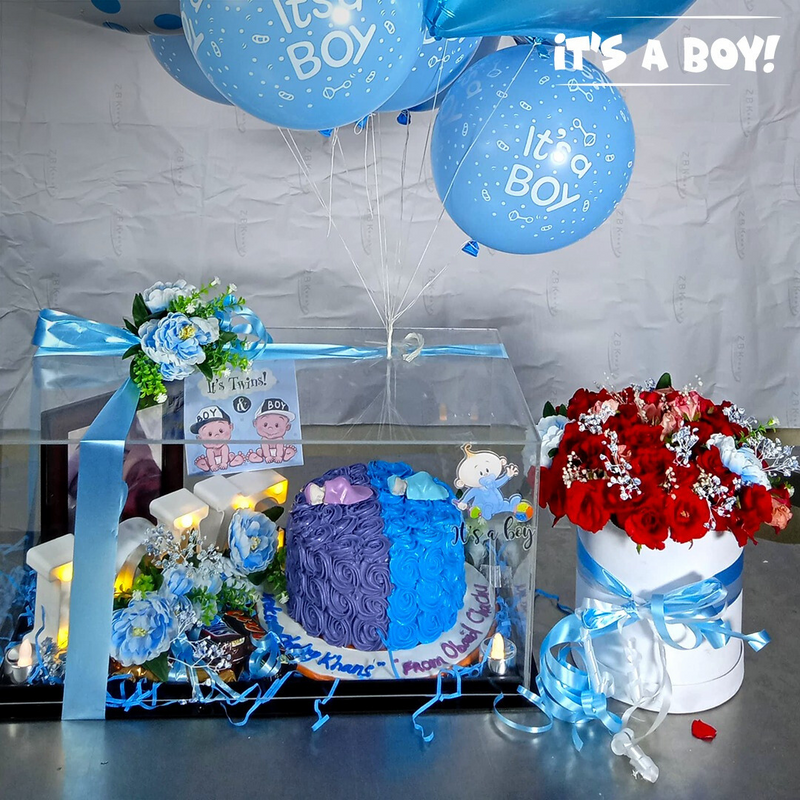 IT’S A BOY jumbo packages by Sacha&