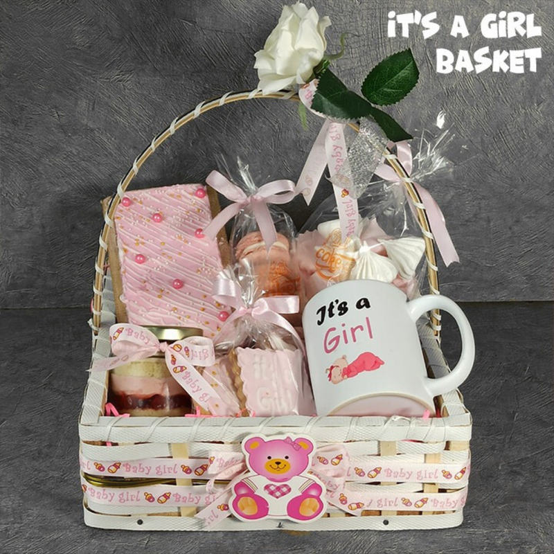IT’S A GIRL BASKET by Sacha&
