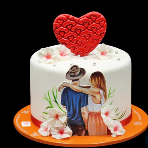 Just for Us Cake by Sacha&