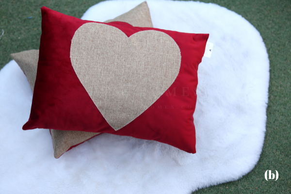 Personalized Love Struck Throw Cushions by PTH Homes