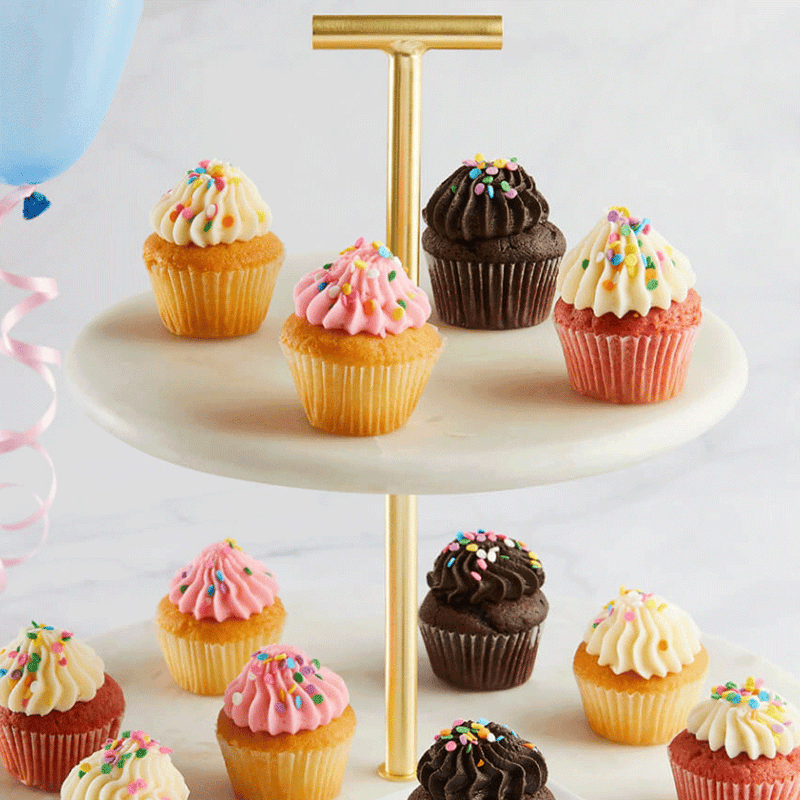 Mini Birthday Cupcakes