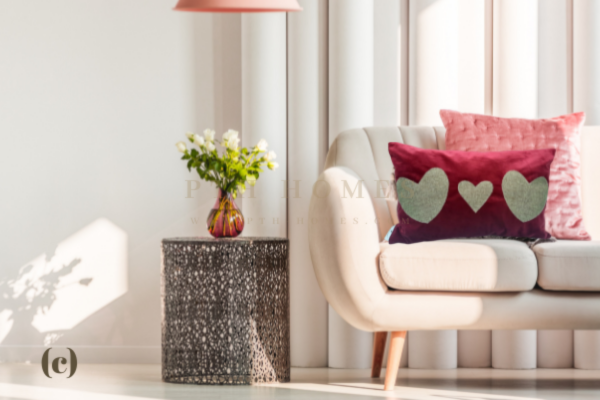 Personalized Love Struck Throw Cushions by PTH Homes