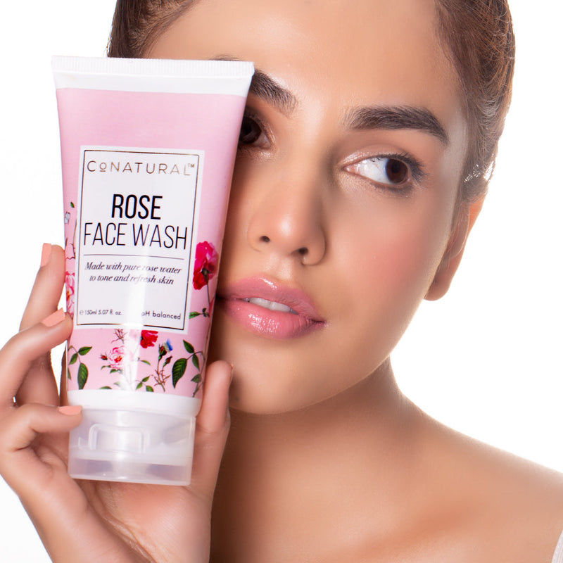 Rose Face Wash 60ml by Conatural - We will need 48 hours for delivery