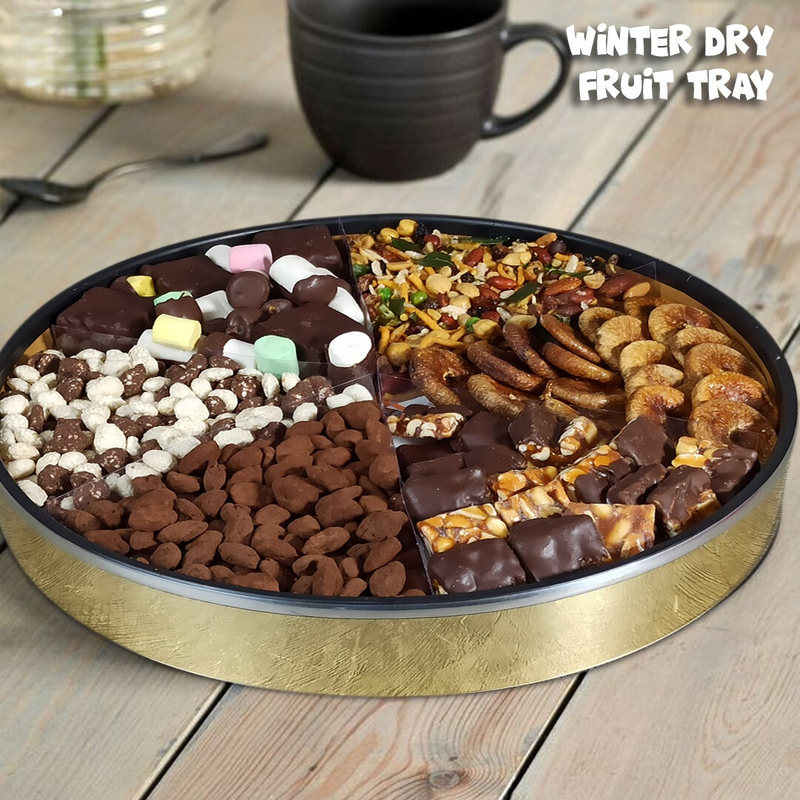 WINTER DRY FRUITS TRAY by Sacha&