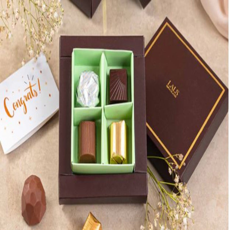 Assorted Chocolates in Brown box by Lals