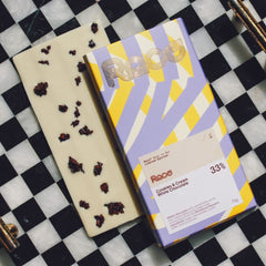 Cookies & Cream White Chocolate 70g by Raco Chocolate