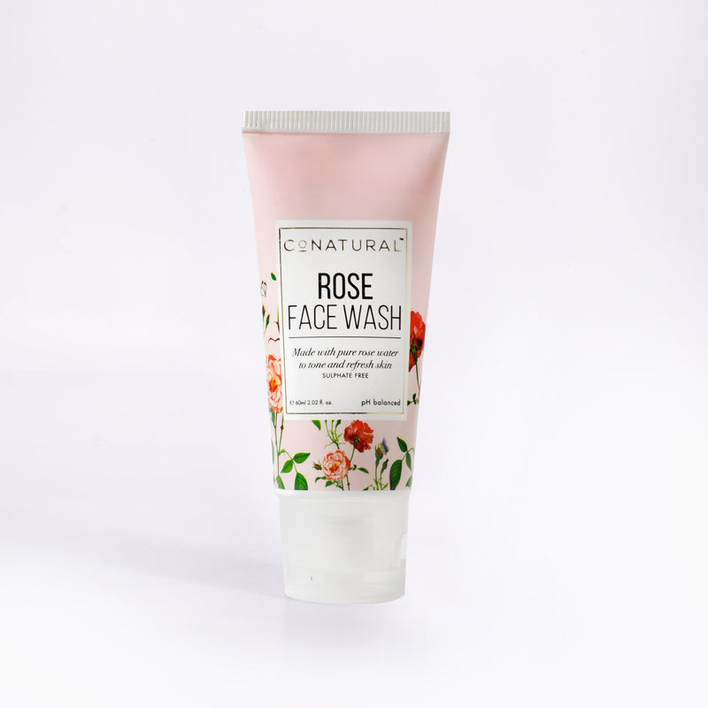 Rose Face Wash 60ml by Conatural